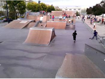 Skatepark du quai des Chartrons à Bordeaux (33)