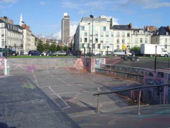 Skatepark de la Place Ricordeau à Nantes