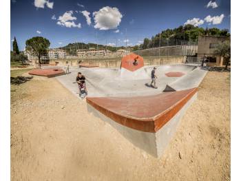Skatepark de Salernes (photo : Récréation Urbaine Conseil)