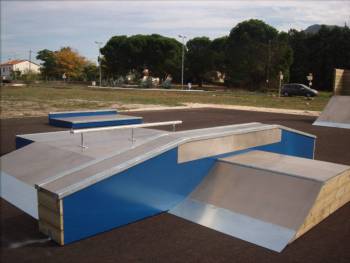Skatepark de Sorède (photo : Newbee)