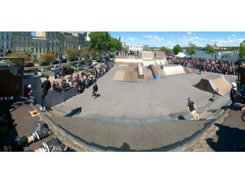 Skatepark du quai des Chartrons à Bordeaux