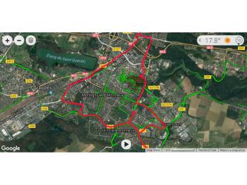 Piste cyclable de Saint-Quentin en Yvelines